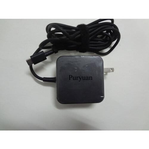 NEW Original Puryuan 20V 2.25A 45W USB-C ADP-45EW B AC Adapter For Asus Zenbook 3 UX390UA UX370UA Laptop Charger