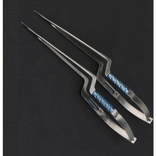 Gun-like scissors, microscopic instruments, extracerebral neurosurgery, reed tissue scissors, ophthalmic scissors