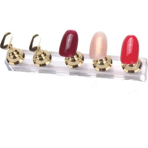 Nail Tips Display Stand Checkerboard Chessman Design Magnet Adsorption Metal Nail Art Practice Showing Shelf for Salon