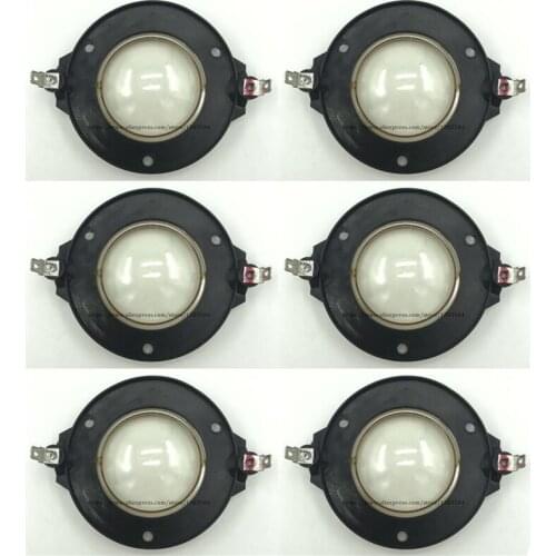 6PCS High Quality Replacement Diaphragm For Beyma CD10Fe, CD10Nd, CD1014Fe & CD1014Nd 8 ohm Pure Aluminum wire
