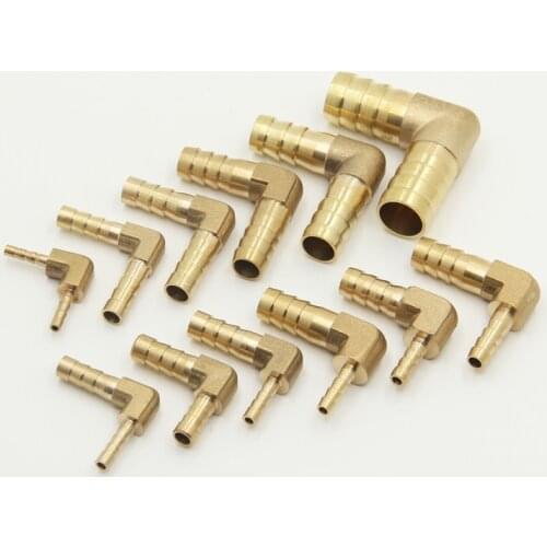 Brass Barb Pipe Fitting way connector For 4mm 5mm 6mm 8mm 10mm 12mm 16mm 19mm hose copper Pagoda Water Tube Fittings