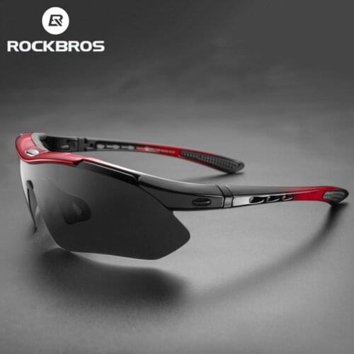 ROCKBROS Bicycle Sun Glasses Polarized Sunglasse For Men Women MTB Goggles UV Protect Eyewear Fishing Camping 5 Lens Glasses