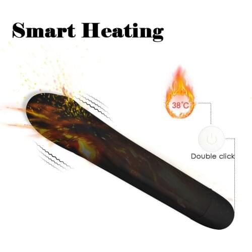 10 Speed Heating Dildo Vibrator For Woman Clitoris Stimulator G-spot Magic Wand Vibrators Adult Sex Product Sex Toys Masturbator