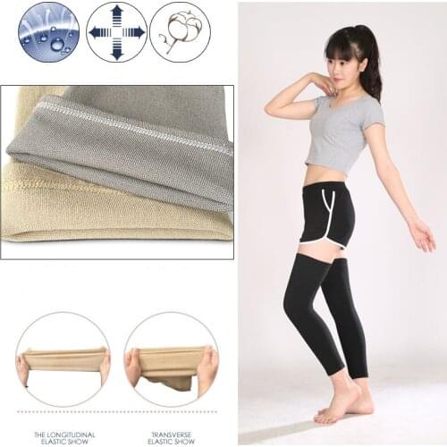 2Pcs/lot Women Winter Thermal Knee Pad Support Sports Warm Joint Protector Soft Thin Leg Thigh Shin Breathable Protection
