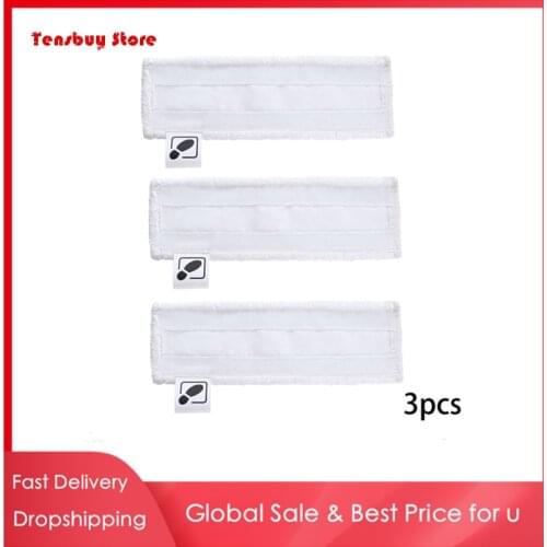 3PCS Steam Cleaner Floor Cloth Pads For Karcher Easyfix SC1 SC2 SC3 SC4 SC5 Vacuum Cleaner Mop Cloth Pads Practical Mopping Pad