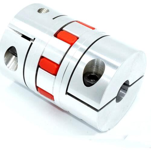 CNC Flexible Jaw Spider Plum Coupling Shaft Coupler D20L25