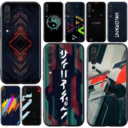 ESports Game Gaming Striped Art For Xiaomi Mi 11i 11 10T 10 9T 9 A3 8 Lite CC9 SE Note10 Lite Ultra Pro Soft Phone Case