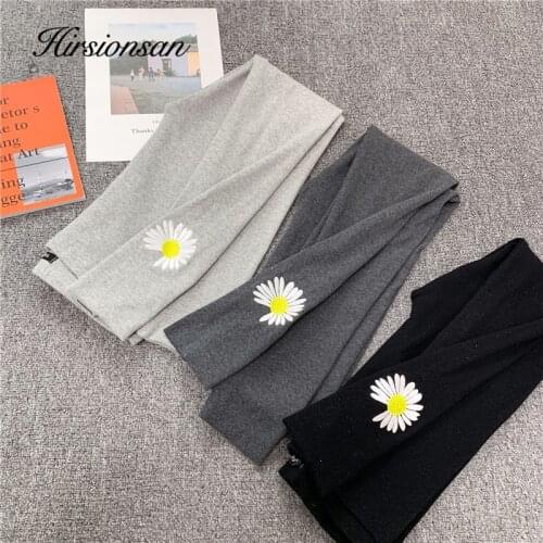 Hirsionsan High Waist Leggings 2020 Spring New Foral Print Elasticity Womens Soft Pants Korean Sexy Nude Fitness Legging