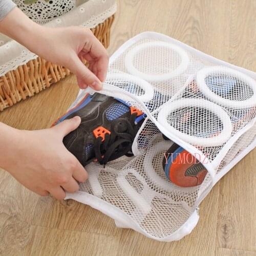 Lazy Shoes Washing Bags Washing Bags for Shoes Underwear Bra Shoes Airing Dry Tool Mesh Laundry Bag Protective Organizer