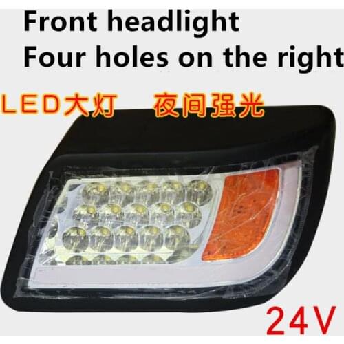 For Mingyu original small loader forklift headlight led super light headlight new size crystal lamp high quality Free shipping