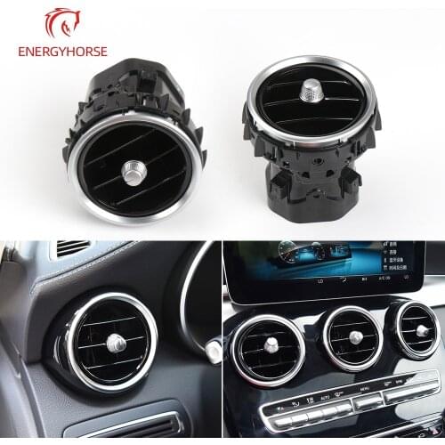 For Benz GLC C Class W205 Car Front Dashboard Central Air Conditioner AC Vent Grille Complete Assembly For Mercedes W205 W253