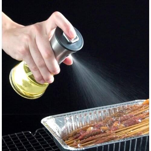 304 Stainless Steel Spray Can Press Spray Filter Pot BBQ Cooking Tools Kitchenware 100ML/200ML