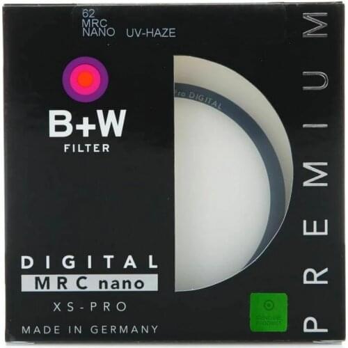 B+W UV Filter 82mm XS PRO MRC Nano UV HAZE Protective B+W Ultra Thin for Nikon Canon Sony SLR Camera Lens