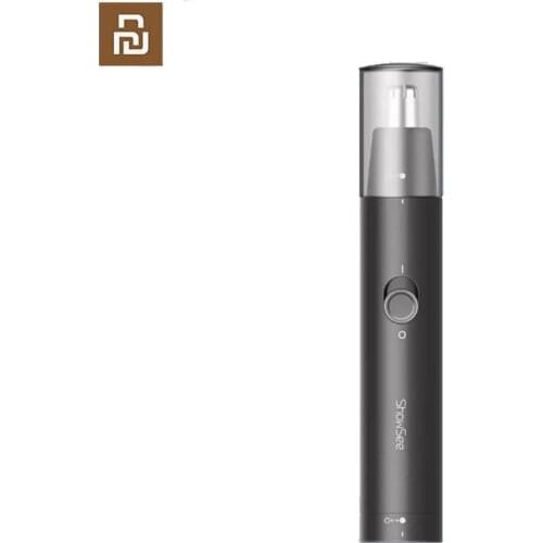Youpin Mi Nose Hair Trimmer Black Low noise, strong shearing force without pulling hair, compact mini, painless shaving nose