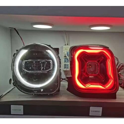 Car Styling for Jeep Renegade Tail Lights 16-20 LED Dynamic Signal Tail Lamp LED Tail Light DRL Brake Reverse auto Accessories