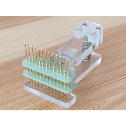 Burning Clip PCB Test Stand Fixture Fixture Probe Debugging Programming Download Pogo Pin 2.542.0