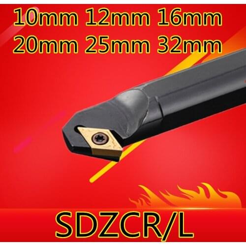 1PCS S10K-SDZCR07 S12M-SDZCR07 S16Q-SDZCR07 S16Q-SDZCR11 S20R-SDZCR11 S25S-SDZCR11 S32T-SDZCR11 10mm-32mm CNC Turning tool