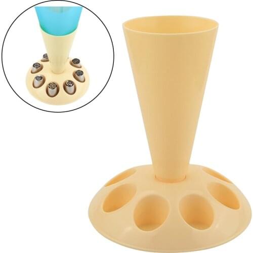 4set/lot)Free Shipping FDA High Quality Plastic New Big Icing Nozzles&Bags Stand/Shelf
