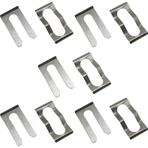 5 Pairs Metal Clips Ceramic Heater Plate Mounting Element