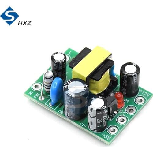 AC110-220V to DC12V/5V Isolated Power Supply Module AC-DC Step-down Adjustable Module