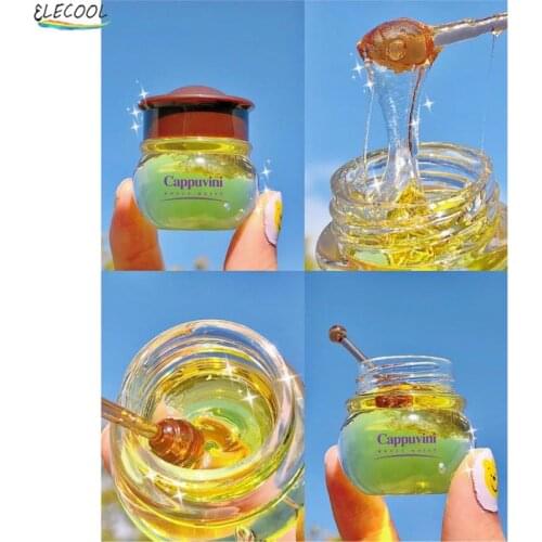 ELECOOL Lip Balm Lip Care Sleep Mask Night Sleep Maintenance Moisturizing Lip Gloss Honey Lip Bleach Cream Nourishing Lip Mask