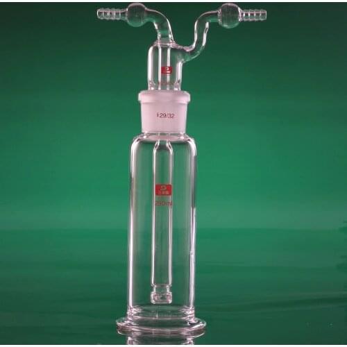 250ml borosilicate Gas washing bottles resist high temperature Porous gas bottle laboratory glassware