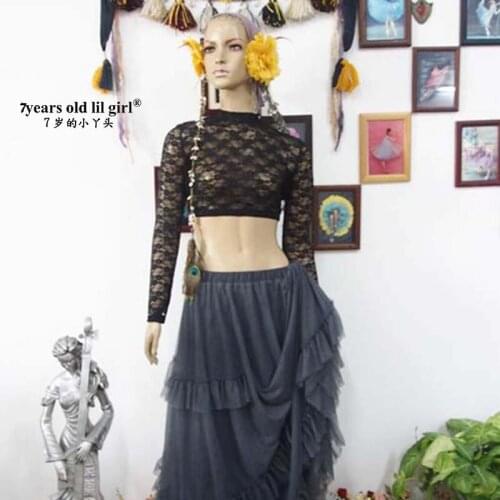 Sexy Belly Dance Dancing Lace Top Dancewear Costumes top DBB21-22