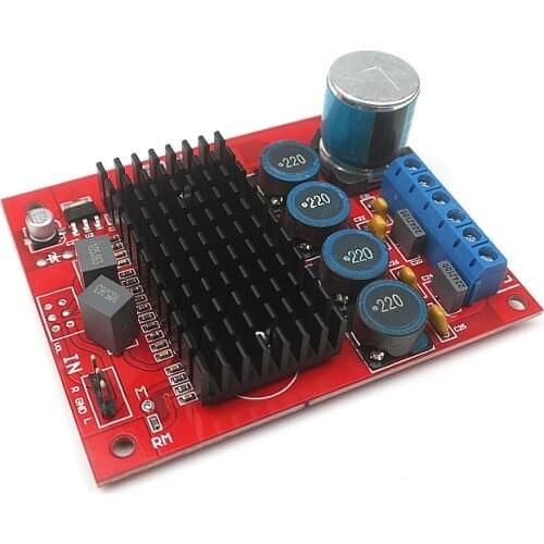 DC8-24V 50W+50W TDA7492 Dual Channel Digital power Audio amplifier board With Mute Control