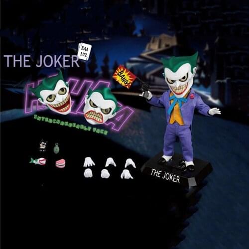Beast Kingdom EAA-102 Egg Attack Action The Animated Series The Joker Action Figure Model for Fans Gifts