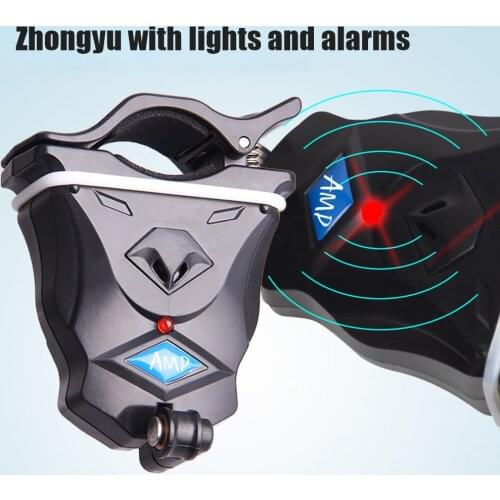 Mini Toggle Sensor Electronic Fish Bite Finder Alarm Alert Light on Fishing Rod Portable Fishing Accessories