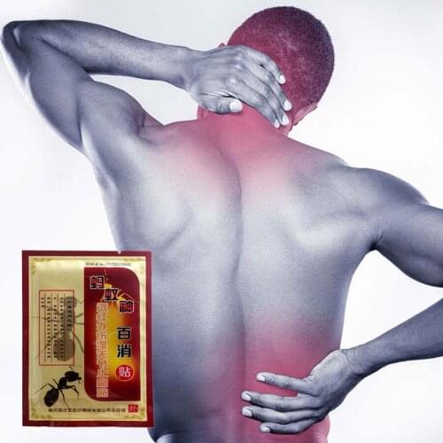 Chinese Herbal Pain Relief Patches 24Pcs Ant Venom Analgesic Plaster Heating Neck Back Joint/arthritis Pain Killer Body Care Pai