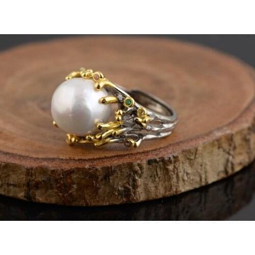 2019 new S925 Sterling Silver Ring retro Thai silver jewelry boat anchor simpleWomans fashion silver ring plane light