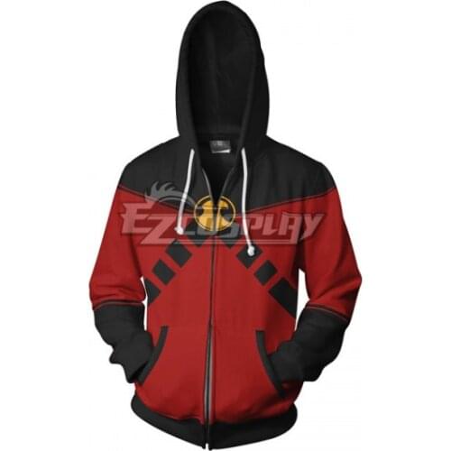 Red Robin Tim Drake Coat Hoodie Top Jacket Adult Daily Outfit Halloween Party Hoodie Cosplay Costume E001