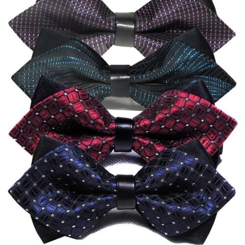 Mens bow tie Korean version bow tie polyester Necktie DIY crafts