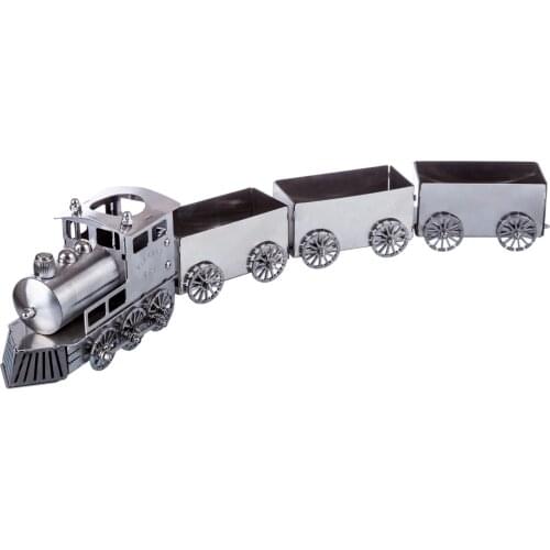 New 3D Metal Mechanical Assembled Finish Model Handmade Crafts Gift for Home Office Decor - Steam Train