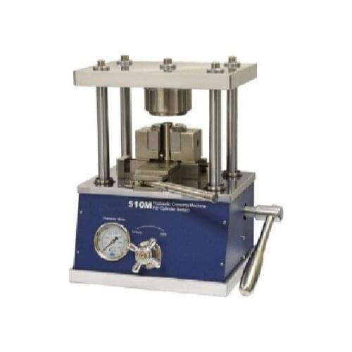 Cylindrical Cell Crimping Machine for 18650 21700 26650 32650 Battery Cases Sealing