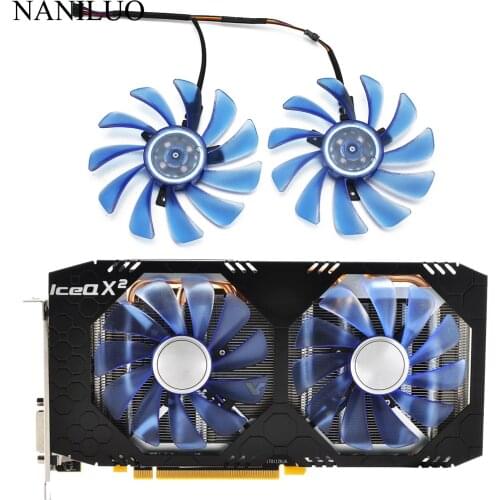 95mm FDC10H12S9-C 4pin RX 580 GPU Cooler fan For HIS RX580 RX 580 Ice QX2 OC 4GB / Turbo 8GB Video card Cooling