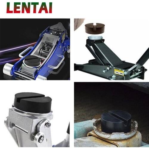 OVERE 1PC Car Jack Rubber Disc Pad Jacking Lifting Disk Adapter Tool For Ford Focus 2 3 Fiesta Mondeo MK4 Ranger Toyota Corolla