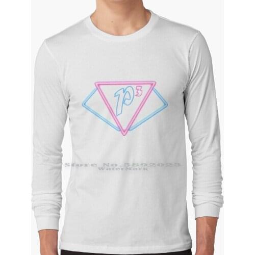 P3 Neon Sign Long Sleeve T Shirt 100% Pure Cotton Big Size Charmedtv Charmed Piper Phoebe Loe Pure Halliwell Witch Wiccan