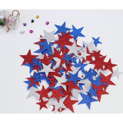 Five-Pointed Star Sequins Mulitcolor Mixed DIY Fillings Decoration For Christmas New Year Party Decoration Craft Supplies