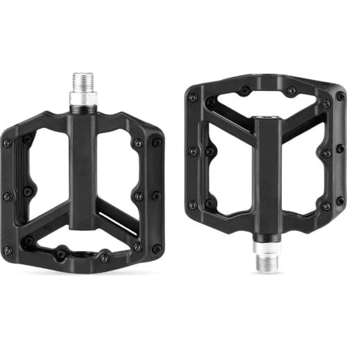 Ultralight flat mountain bike pedal nylon bicycle pedal mountain bike pedal 3 sealed bearing bicycle pedal