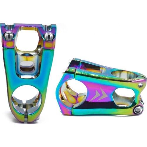 Bike Handlebar Stem Ultralight Bike Stem Hollow Corrosion-resistant Hexagon Socket Short Handlebar Stem for MTB Road Bicycle