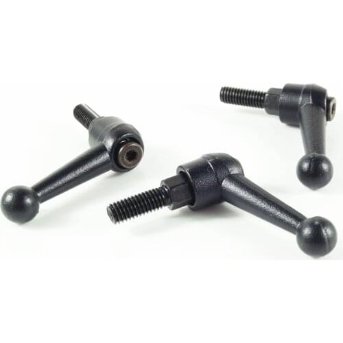 M6 Clamping lever adjustabe handle lever arm solid handle