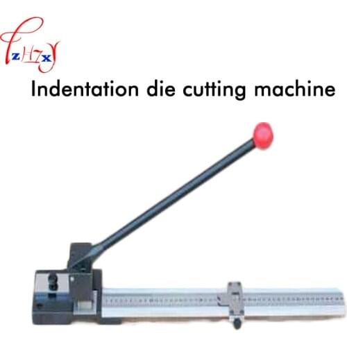 Indentation cutting machine hand indentation die cutting machine indentation scissors machine 1pc