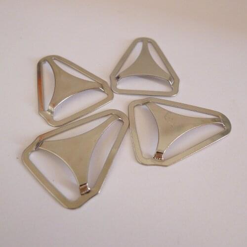 50pcs 1" 25mm Suspender Clips Triangle Hardware Supplies Suspender Hardware