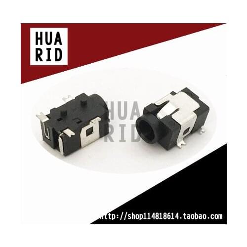 50pcs/Connectors DC Power socket mother seat DC-031 1.3mm SMD 4 Pin