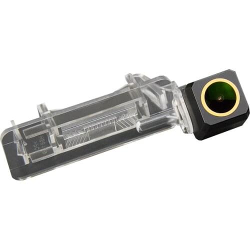 Misayaee Golden HD Car Rear View Reverse Camera Plate Light for Mercedes Fortwo / Smart ED/Smart 451/Smart fortwo 2007-2014