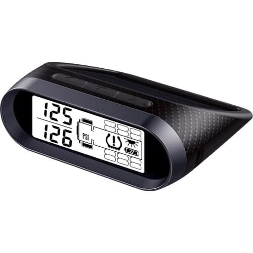 Promata Auto Wireless Solar Powered Trailer Bus Truck TPMS Tire Pressure Monitoring System Digital Ce