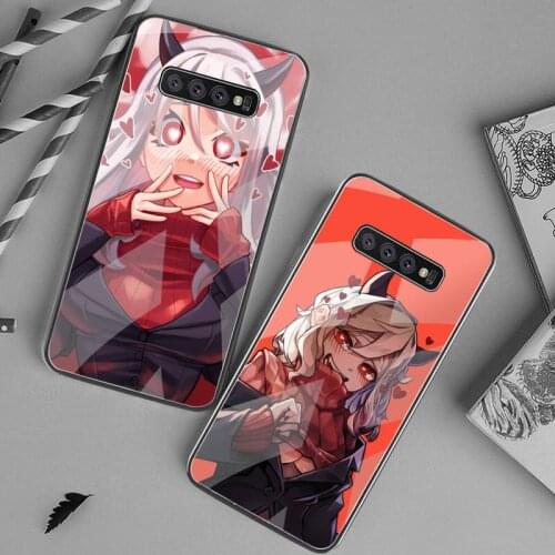 Hot Game Helltaker Phone Case Tempered Glass For Samsung S20 Plus S7 S8 S9 S10 Plus Note 8 9 10 Plus