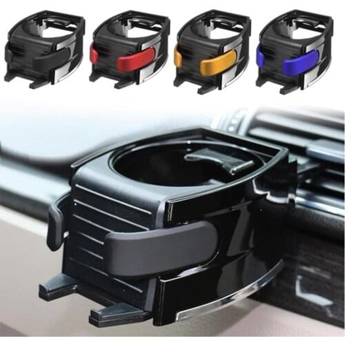 Car Air Vent Drink Cup Bottle Holder 2 in 1 Adjustable Mobile Phone Mount Bracket Stand Cradles